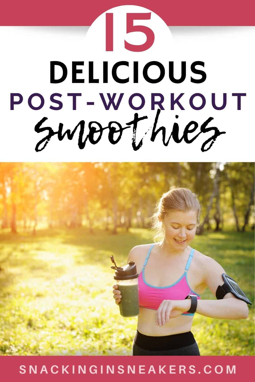 Post Workout Smoothie - Fox and Briar