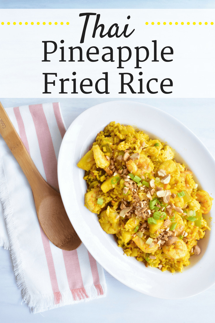 Thai Pineapple Fried Rice Snacking In Sneakers