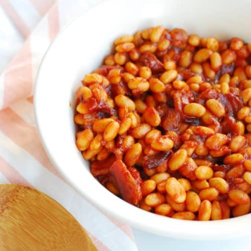 Easy Healthy Baked Beans (Stovetop Recipe!) - Snacking in Sneakers