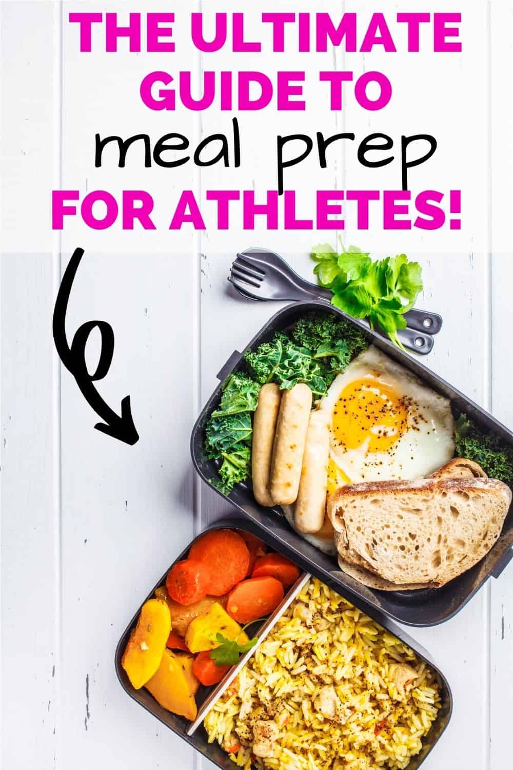 Meal prep for athletes