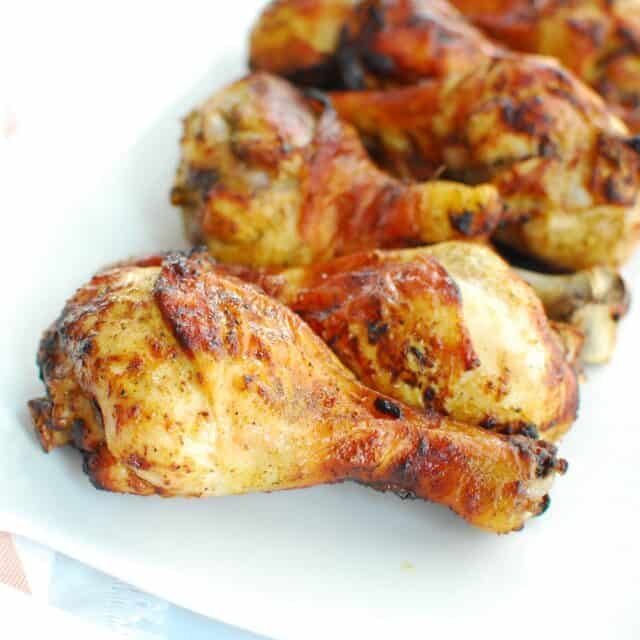 Curry Seasoned Chicken Drumsticks (Oven and Air Fryer Options)