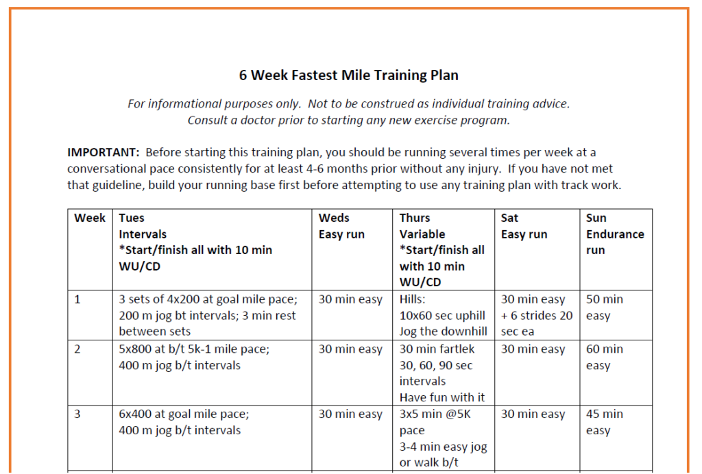 How to Run a Faster Mile: 11 Tips + Free Training Plan
