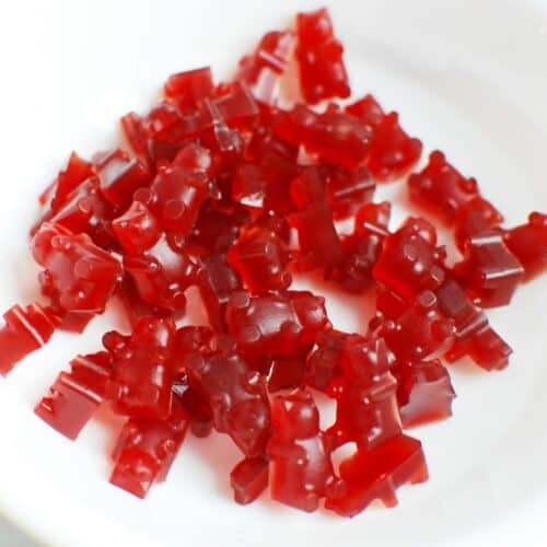 Cherry Gummy Candy Made From Squash